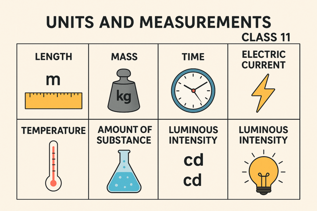 units and measurements class 11