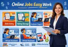 Online Jobs Easy Work — Simple Ways to Earn Money From Home Without Stress in 2026! ( घर बैठे आसान काम करके ऑनलाइन कमाई कैसे करें ) online jobs easy work