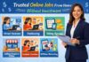 Trusted Online Jobs From Home Without Investment — Start Earning Safely in 2026! ( बिना पैसे लगाए घर बैठे भरोसेमंद ऑनलाइन जॉब्स ) trusted online jobs from home without investment