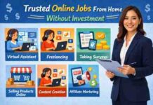Trusted Online Jobs From Home Without Investment — Start Earning Safely in 2026! ( बिना पैसे लगाए घर बैठे भरोसेमंद ऑनलाइन जॉब्स ) trusted online jobs from home without investment