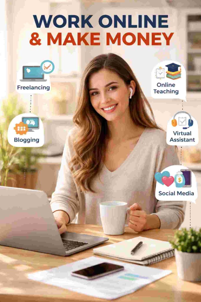 work you can do online to earn money